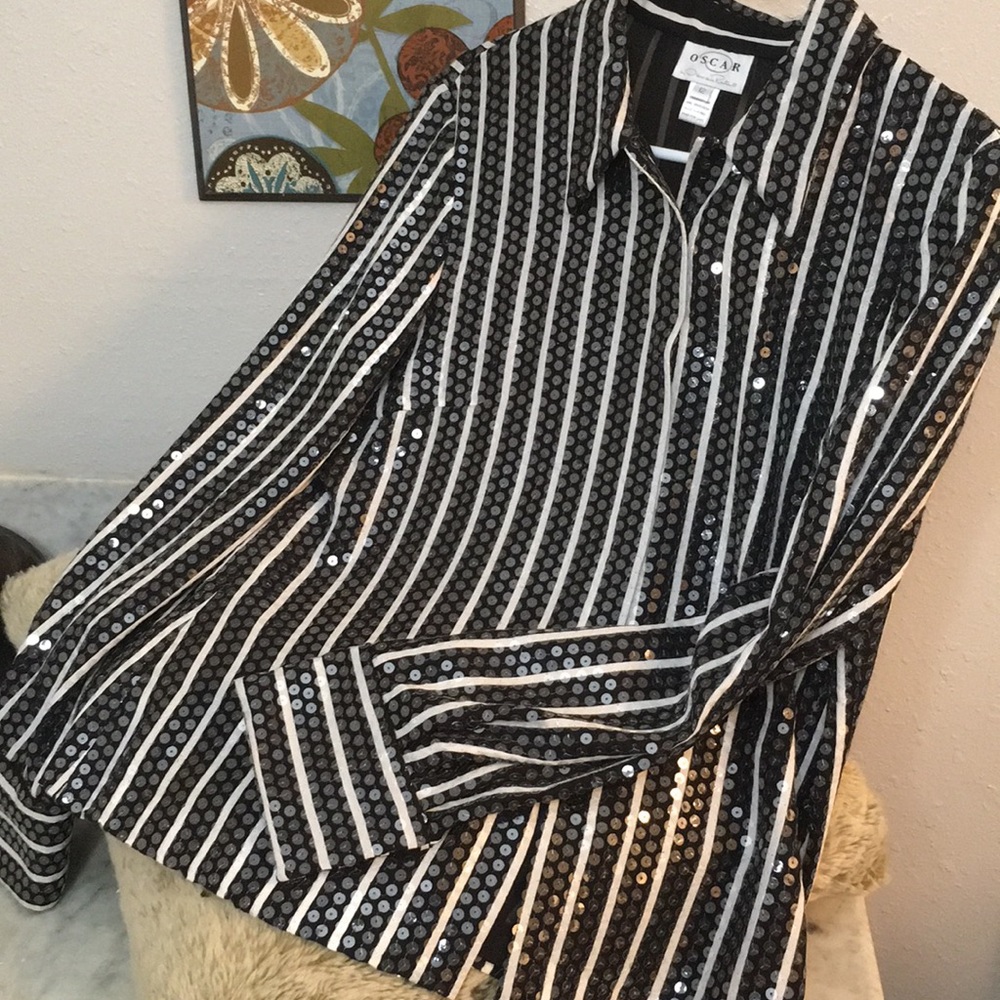 One Of A Kind Piece OSCAR Oscar De La Renta Sequin